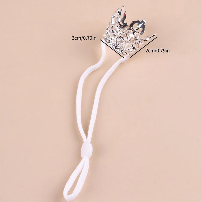 Shining Fashion Hamster Crown Small Animals Wearing Headwear Pet Clothing Accessories For Guinea Pig Pet Supplies